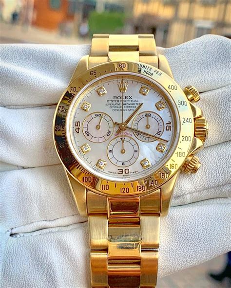 rolex daytona gold brillanten|rolex daytona gold dials.